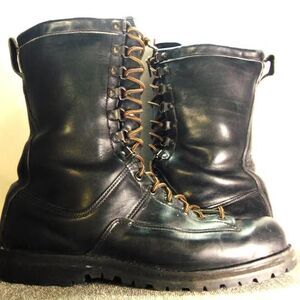 Danner Fort Lewis 10” Boots Men’s Size 12 Black Leather Tactical Military Vibram